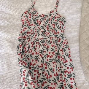 Midi cherry dress